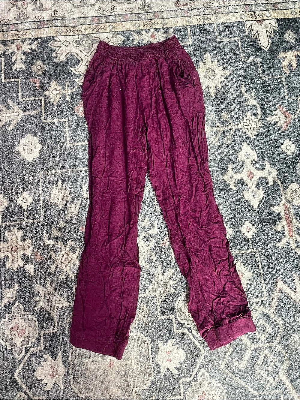 American Eagle Crinkle Jogger Pants